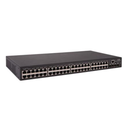 Switch H3C S5130S 52S EI L2 Switch Ethernet con 48 Puertos BASE-T y 4 Puertos BASE X SFP Plus (AC) - imagen 3