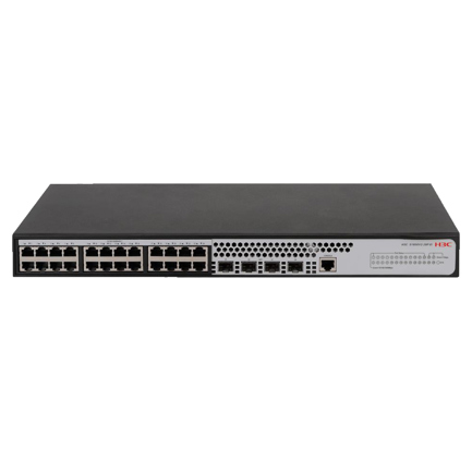Switch H3C S1850V2-28P-EI L2 Ethernet 24 Puertos 10/100/1000BASE-T y 4 puertos 1000BASE-X SFP (AC) - imagen 1