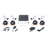 KIT TurboHD 1080p / DVR 4 canales / 4 Cámaras Bala de Metal / H.265+ / 1 Fuente de Poder Profesional / Accesorios de Instalación miniatura 3