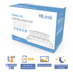 KIT TurboHD 1080p / DVR 4 canales / 4 Cámaras Bala de Metal / H.265+ / 1 Fuente de Poder Profesional / Accesorios de Instalación miniatura 2