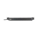 Multicontacto Horizontal (PDU) de 6 Contactos (NEMA 5-15R) Rack 19″ 1UR. Voltaje Entrada/Salida: 120Vca/15A miniatura 1