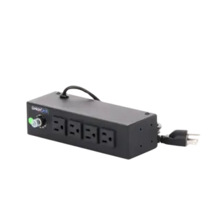 Tomacorriente de 4 Contactos (NEMA 5-15R) Voltaje Entrada/Salida: 120Vca/10A Max. Opción de Instalación en Escritorio o Pared