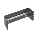 Soporte Industrial Para Instalar Equipos de Montaje en Riel DIN, Para Racks o Gabinetes Estándar de 19in, de 4UR, Color Negro miniatura 2
