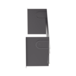 Soporte Industrial Para Instalar Equipos de Montaje en Riel DIN, Para Racks o Gabinetes Estándar de 19in, de 4UR, Color Negro miniatura 3