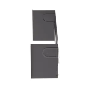 Soporte Industrial Para Instalar Equipos de Montaje en Riel DIN, Para Racks o Gabinetes Estándar de 19in, de 4UR, Color Negro