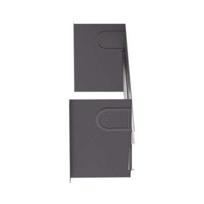 Soporte Industrial Para Instalar Equipos de Montaje en Riel DIN, Para Racks o Gabinetes Estándar de 19in, de 4UR, Color Negro - imagen 3
