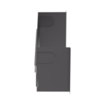Soporte Industrial Para Instalar Equipos de Montaje en Riel DIN, Para Racks o Gabinetes Estándar de 19in, de 4UR, Color Negro miniatura 4