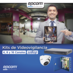 KIT TurboHD 1080p / DVR 16 Canales / 16 Cámaras Eyeball (exterior 2.8 mm) / Transceptores / Conectores / Fuente de Poder Profesional miniatura 2