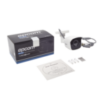 KIT TurboHD 1080p / DVR 8 Canales / 8 Cámaras Bala (exterior 2.8 mm) / Transceptores / Conectores / Fuente de Poder Profesional hasta 15 Vcc para Larga Distancias miniatura 4