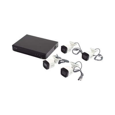 [Dual Light] Kit TurboHD 3K (5 Megapixel) / DVR 4 Canales / 4 Cámaras Bala para Exterior y Metal / Micrófono Integrado / Accesorios de Interconexión / Fuente de Poder - imagen 11