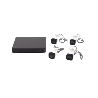 [Dual Light] Kit TurboHD 3K (5 Megapixel) / DVR 4 Canales / 4 Cámaras Bala para Exterior y Metal / Micrófono Integrado / Accesorios de Interconexión / Fuente de Poder - imagen 13