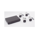 [Dual Light] Kit TurboHD 3K (5 Megapixel) / DVR 4 Canales / 4 Cámaras Bala para Exterior y Metal / Micrófono Integrado / Accesorios de Interconexión / Fuente de Poder miniatura 10