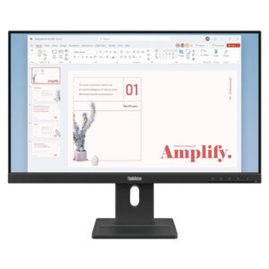 24" FHD IPS | 100Hz | Monitor Lenovo ThinkVision E24-40: HDMI + DisplayPort | Negro | Oficina