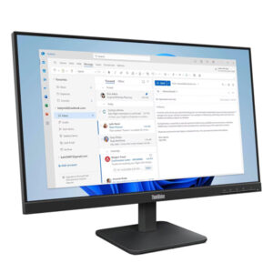 24" FHD IPS | 60Hz | Monitor Lenovo ThinkVision S24-4e: HDMI + VGA | Oficina