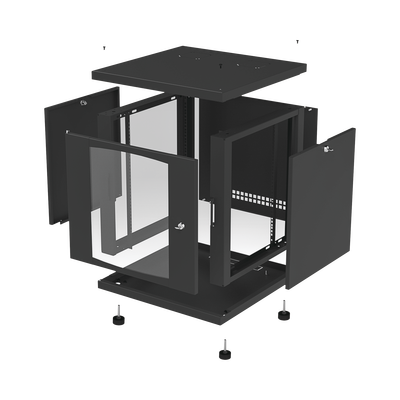 Gabinete Profesional | 12U | 600mm | Piso - imagen 6
