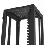 Gabinete Estándar 42U | 600mm | Piso | Con puerta miniatura 12