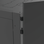 Gabinete Estándar 42U | 600mm | Piso | Con puerta miniatura 8