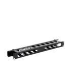 Organizador de Cables Horizontal de 1U para Rack de 19″ con Cubierta Metálica miniatura 3