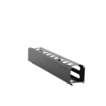 Organizador de Cables Horizontal de 2U para Rack de 19″ con Cubierta Metálica miniatura 2