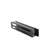 Organizador de Cables Horizontal de 2U para Rack de 19″ con Cubierta Metálica miniatura 5