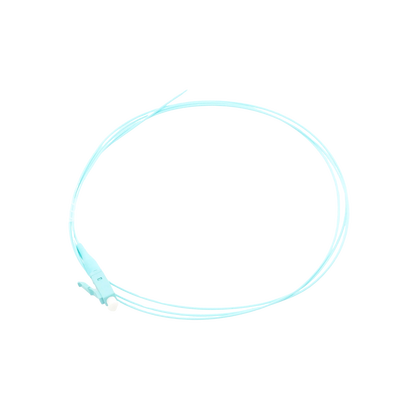 Pigtail de Fibra Óptica Simplex LC, PVC, OM4 50/125, Aqua, 1 Metro (3.28 Pies) - imagen 2