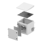 Gabinete Exterior 19″ | 9U | 600mm | Piso miniatura 4