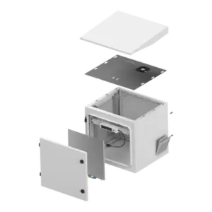 Gabinete Exterior 19" | 9U | 600mm | Piso