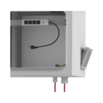 Gabinete Exterior 19″ | 9U | 600mm | Piso miniatura 5