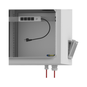 Gabinete Exterior 19" | 9U | 600mm | Piso