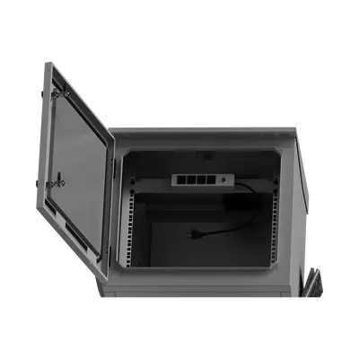 Gabinete Exterior 19″ | 9U | 600mm | Piso - imagen 6