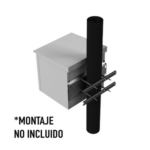 Gabinete Exterior 19″ | 9U | 600mm | Piso miniatura 7