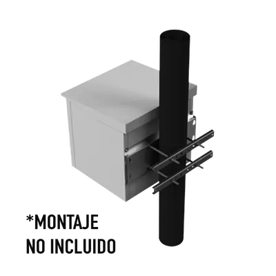 Gabinete Exterior 19″ | 9U | 600mm | Piso - imagen 7