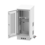 Gabinete Exterior 16U | 600mm | Piso | Con puerta miniatura 3
