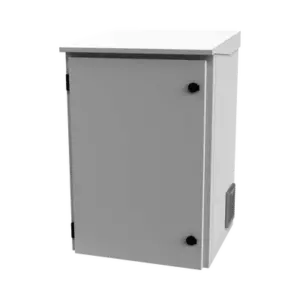 Gabinete Exterior 16U | 600mm | Piso Con puerta