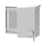 Gabinete Exterior 24U | 600mm | Piso Con puerta miniatura 2
