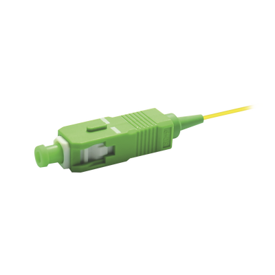 Pigtail de Fibra Óptica Monomodo SC/APC, Simplex de 2 Metros (6.56 Pies) - imagen 1