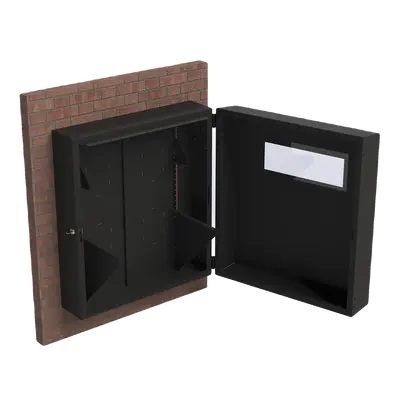 Gabinete Pared 6U | 450mm | Con puerta - imagen 2