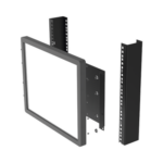 Montaje para Monitor VESA 75×75 hasta 200×200. Compatible con rack 19″ 5U. miniatura 3