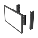 Montaje para Monitor VESA 75×75 hasta 200×200. Compatible con rack 19″ 5U. miniatura 4