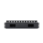 Organizador de Cables Horizontal de 2U para Rack de 19″, Fabricado en Polímero Resistente a Deformaciones y Rayones miniatura 3