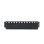Organizador de Cables Horizontal de 2U para Rack de 19″, Fabricado en Polímero Resistente a Deformaciones y Rayones miniatura 1