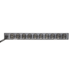 PDU para Distribución de Energía, Montaje en Rack, 11 salidas, Instalación Horizontal, de 19in, 1U, 15 Amp, 120 Vca miniatura 3