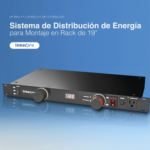 PDU para Distribución de Energía, Montaje en Rack, 11 salidas, Instalación Horizontal, de 19in, 1U, 15 Amp, 120 Vca, Con Indicador Led Y Display miniatura 5