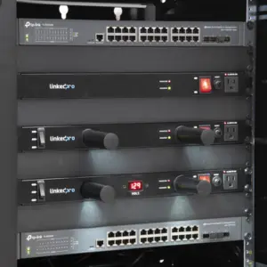 PDU para Distribución de Energía, Montaje en Rack, 11 salidas, Instalación Horizontal, de 19in, 1U, 15 Amp, 120 Vca, Con Indicador Led