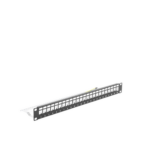 Patch Panel Modular Blindado (STP) de 24 Puertos, con Barra para Organizar Cable miniatura 3