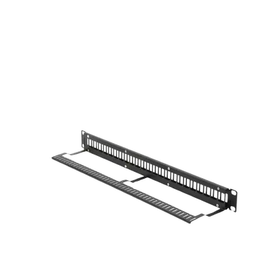 Patch Panel Modular sin Blindaje de 24 Puertos, 1U, con Barra para Organizar Cable - imagen 4