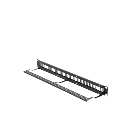 Patch Panel Modular sin Blindaje de 24 Puertos, 1U, con Barra para Organizar Cable - imagen 5