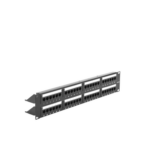 Panel de Parcheo de Impacto (110) UTP de 48 Puertos Cat5e 19 Pulgadas (48.26 cm), 2U con Barra para Organizar Cable miniatura 3