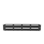 Panel de Parcheo de Impacto (110) UTP de 48 Puertos Cat5e 19 Pulgadas (48.26 cm), 2U con Barra para Organizar Cable miniatura 4