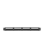 Panel de Parcheo de Impacto (110) UTP de 24 Puertos Cat6, 19 Pulgadas (48.26 cm), con Barra para Organizar Cable miniatura 4